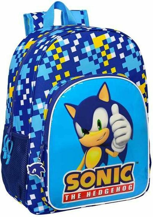 Jakks Pacific Schulrucksack Sonic Speed 33 x 42 x 14 cm Blau 14 L (14 l)