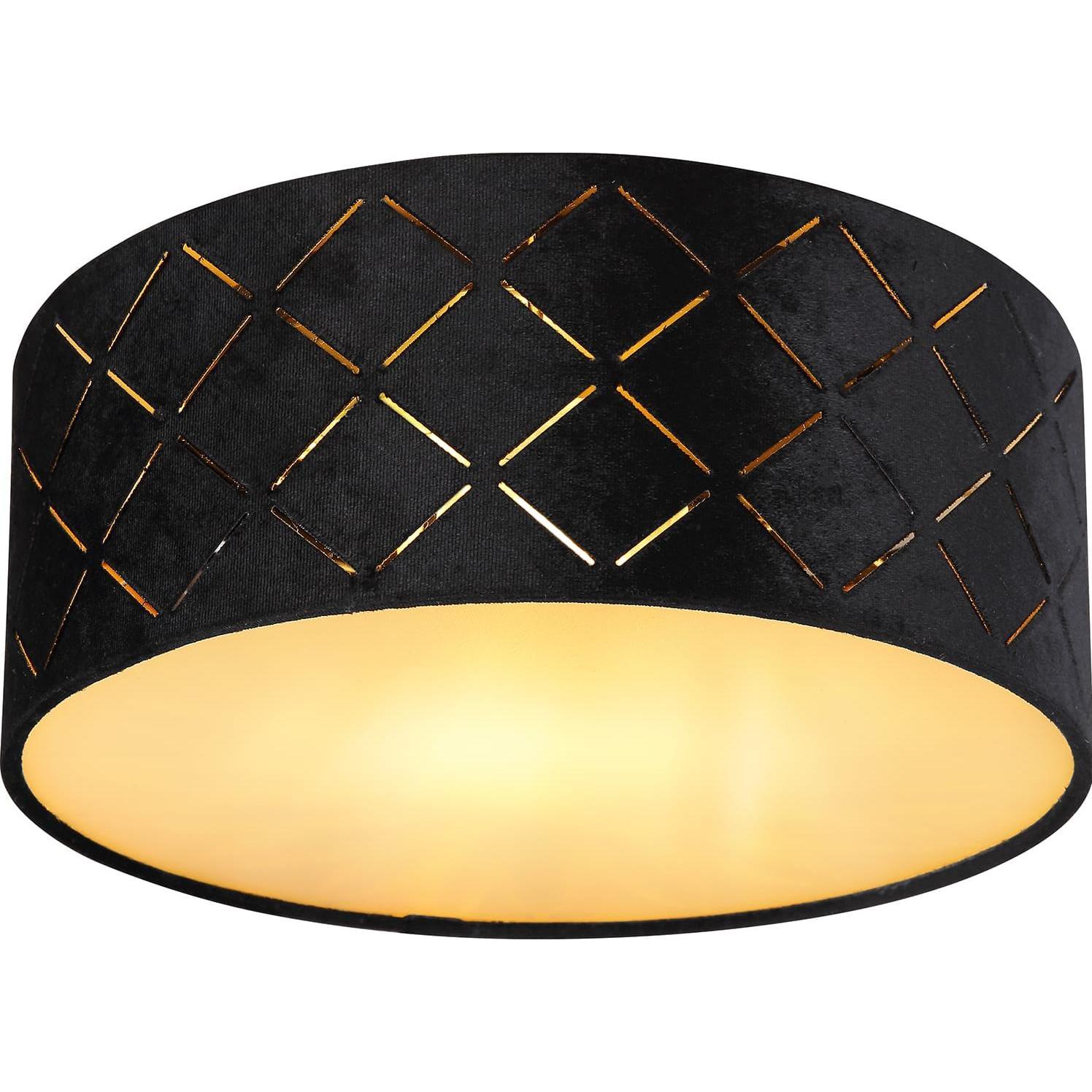 Thumbnail - Globo, Wandleuchte + Deckenleuchte, Deckenleuchte Sunna schwarz 1xE27 LED (E27)