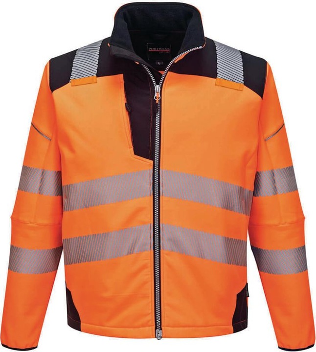 Portwest High visibility softshell jacket orange 4XL (4XL)
