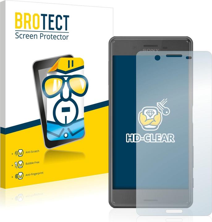 Actual product image BROTECT Screen Protector Clear (2 Piece, Sony Xperia X Performance)