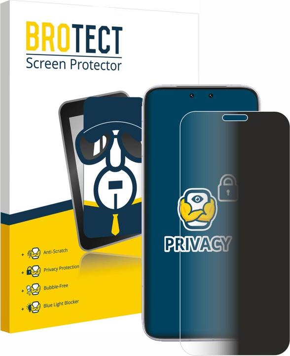 Produktbild BROTECT Sichtschutzfolie für Honor Magic 8 RSR Porsche Design Anti-Spy Privacy Folie Blaulicht-Schutz (1 Stk., Honor Magic 8 Pro)