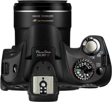 Actual product image Canon Powershot SX30, 14MP, 35x zoom, HD movies, black (1/2,3'')