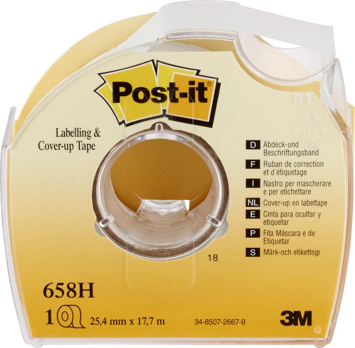 Produktbild Post-it Abdeck- und Beschriftungsband (25.4 mm x 17.7 m)