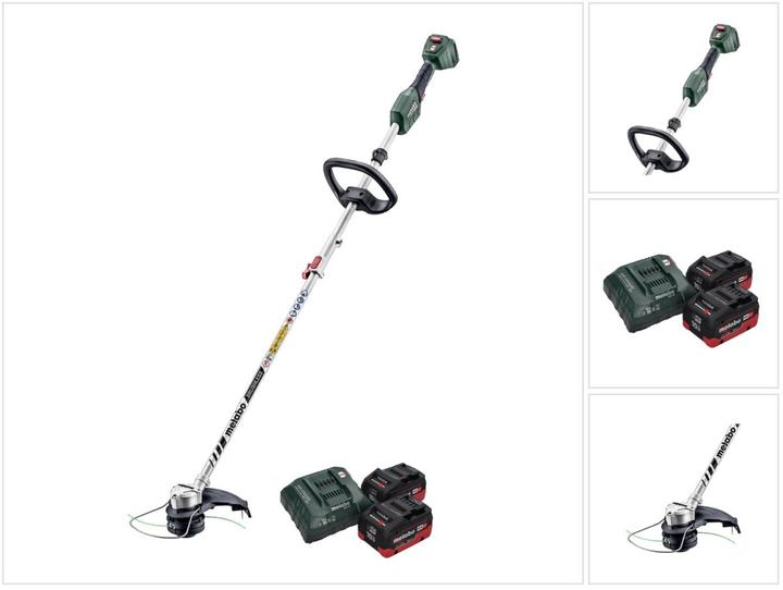 Produktbild Metabo RTD 18 LTX BL 30 Akku Rasentrimmer 18 V 30 cm Brushless + 2x Akku 10,0 Ah + Ladegerät