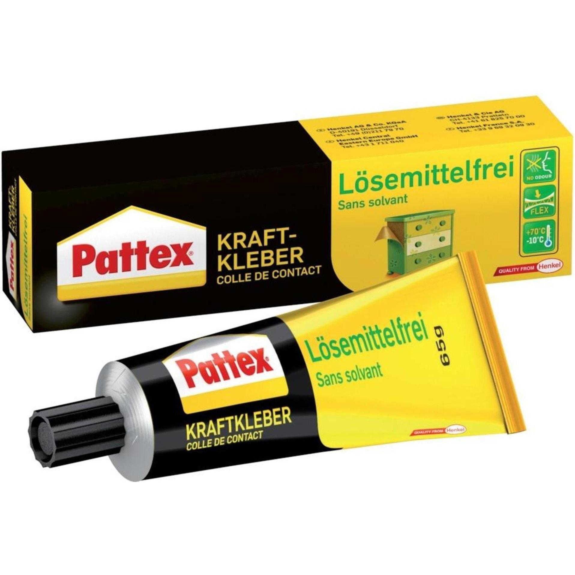 Pattex Kraftkleber Lösemittelfrei (65 g, 50 ml) (PFL 1C)