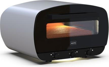 Alfa Forni URBE Pizzaofen elektrisch hellgrau (Pizzaofen Elektro)