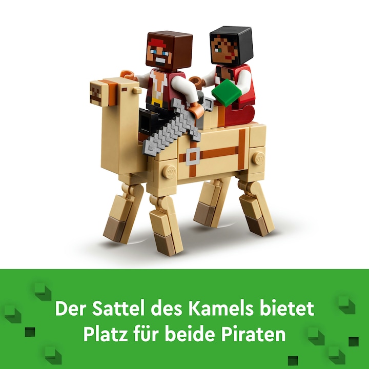Actual product image LEGO The pirate ship voyage (21259, LEGO Minecraft)
