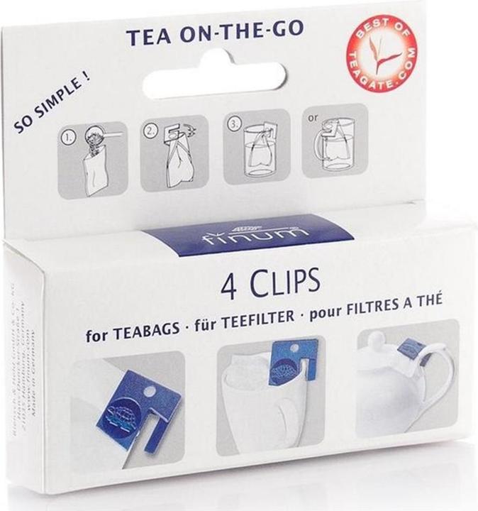 Actual product image Finum Retaining clip for tea filter