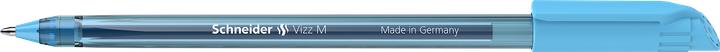 Produktbild Schneider Kugelschreiber Vizz M hellblau (Hellblau-Transparent, 1 x)