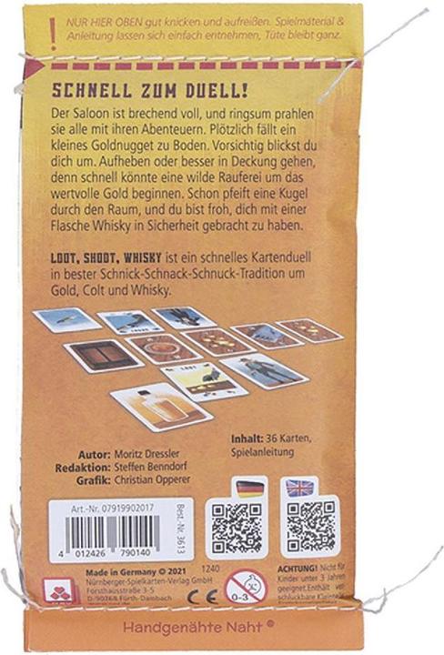 Actual product image Loot Shoot Whisky Minnys Nachfüllpack (English)