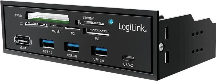 Produktbild LogiLink Multifunktions-Panel (SATA)