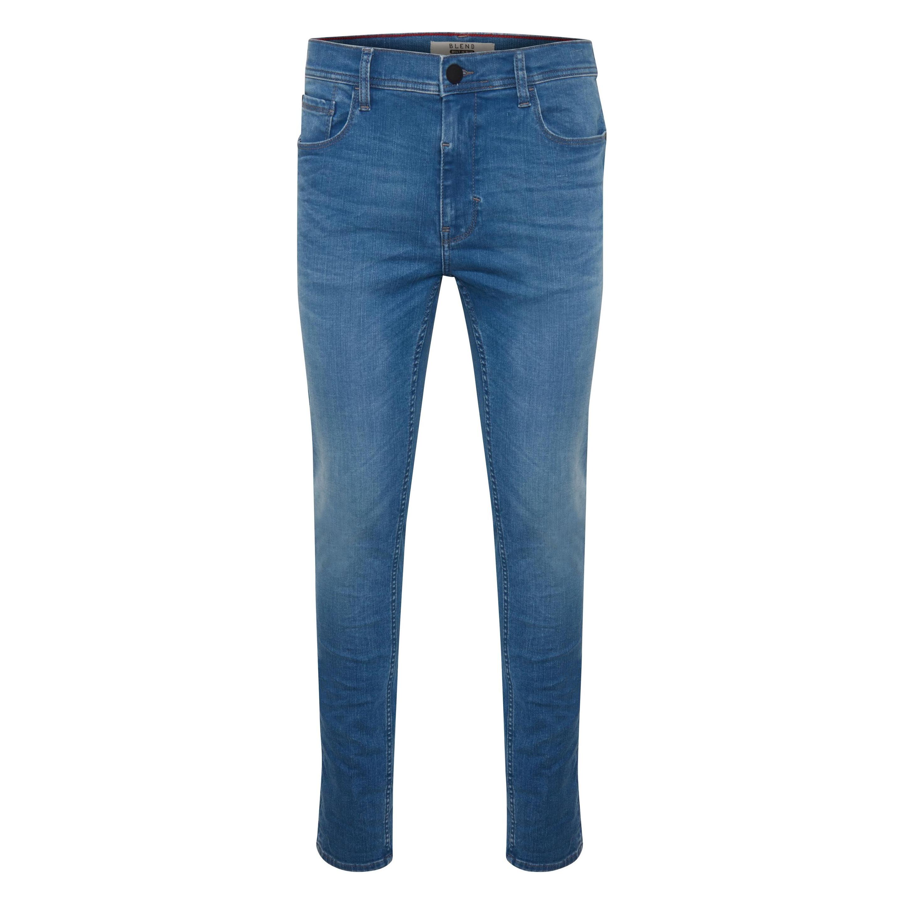 Blend, Mannen, Jeans, BHJet Fit Multiflex 20707721, Blauw, (W34/L32)
