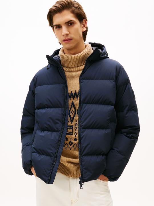 Actual product image Tommy Hilfiger Down Hooded Puffer Jacket (M)