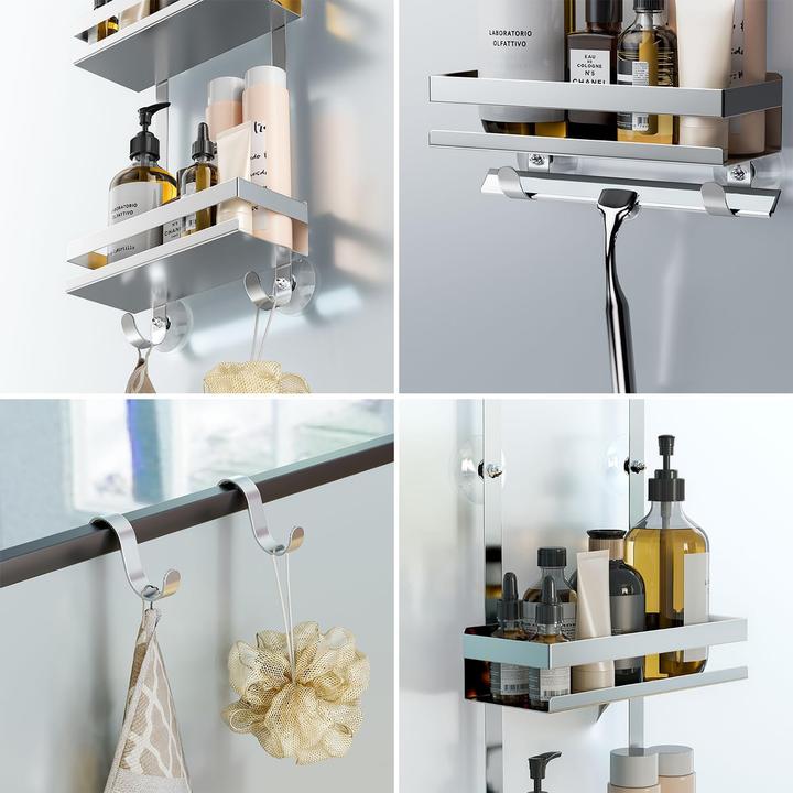 Immagine prodotto Laimew Duschregal ohne Bohren für Glasduschtüren