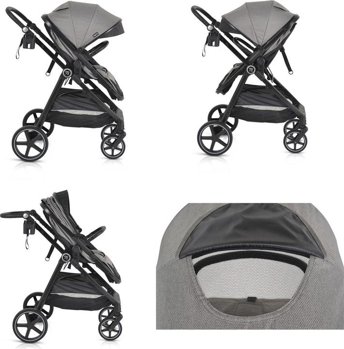 Actual product image Moni poussette 2 en 1 Tokyo 22 kg