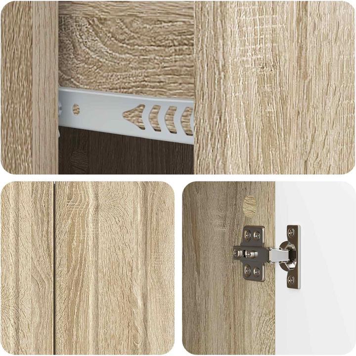 Produktbild vidaXL Sideboard-Aufbewahrung (34.50 x 89 x 62 cm)