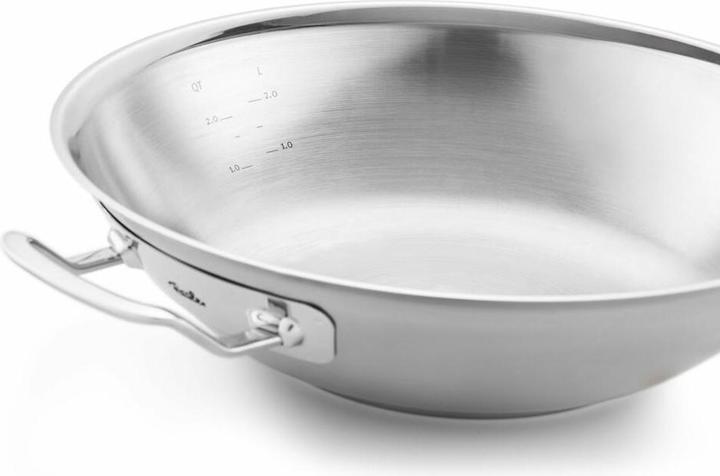 Produktbild Fissler Wok orig. profi col. 30cm mMD (30 cm, Wok Pfanne, Edelstahl)