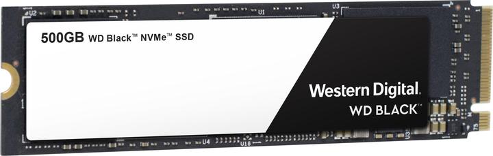 Actual product image WD Black 3D NAND (500 GB, M.2 2280)