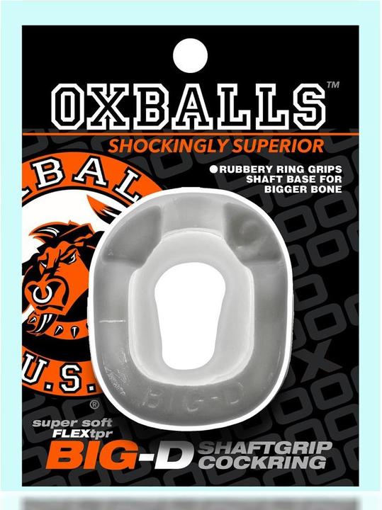 Produktbild Oxballs Big-D Shaft Grip Cockring White (4 cm)