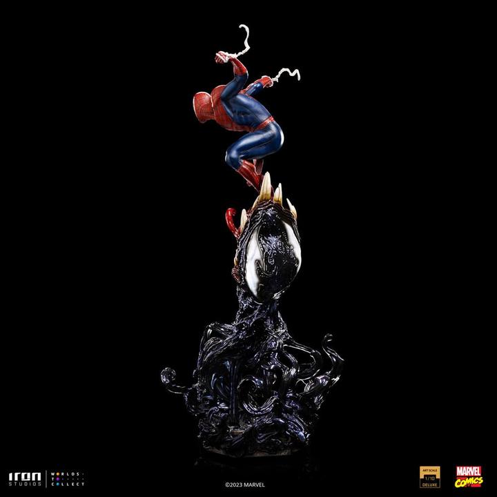 Actual product image Iron Studios Marvel statuette Art Scale Deluxe 1/10 Spider-Man 37 cm