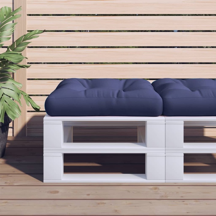 Image du produit VidaXL Ensemble salon de jardin 10 pièces avec coussins (58 x 58 x 10 cm)
