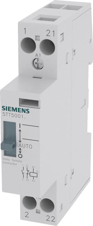 Produktbild Siemens Insta Contactor 0/1 auto 1NO 1NC AC