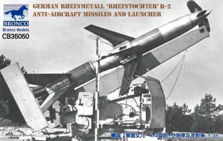 Actual product image Bronco German Rheinmetall'Rheintochter R-2 anti-aircraft missiles a.launcher