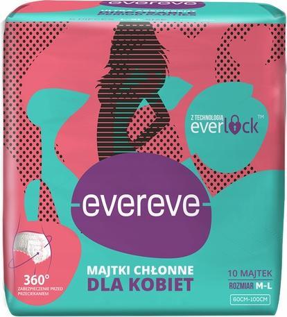 Actual product image Everlock Saugfähige Menstruationshöschen für Frauen 10 Stück ML