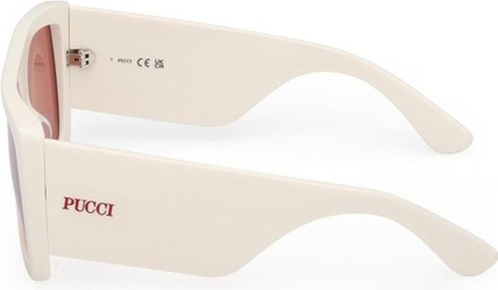 Actual product image Emilio Pucci Pucci EP0230 21S Shiny White Women's Sunglasses 56/17/140