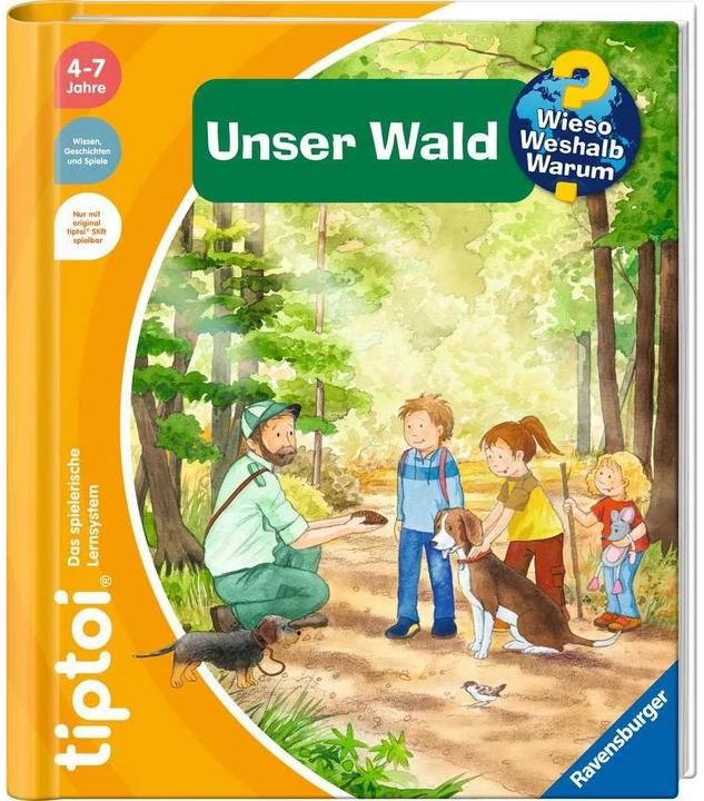 Actual product image tiptoi Wieso? Weshalb? Warum? Unser Wald (German, Kerstin M. Guilt, Patricia Mennen, 2023)