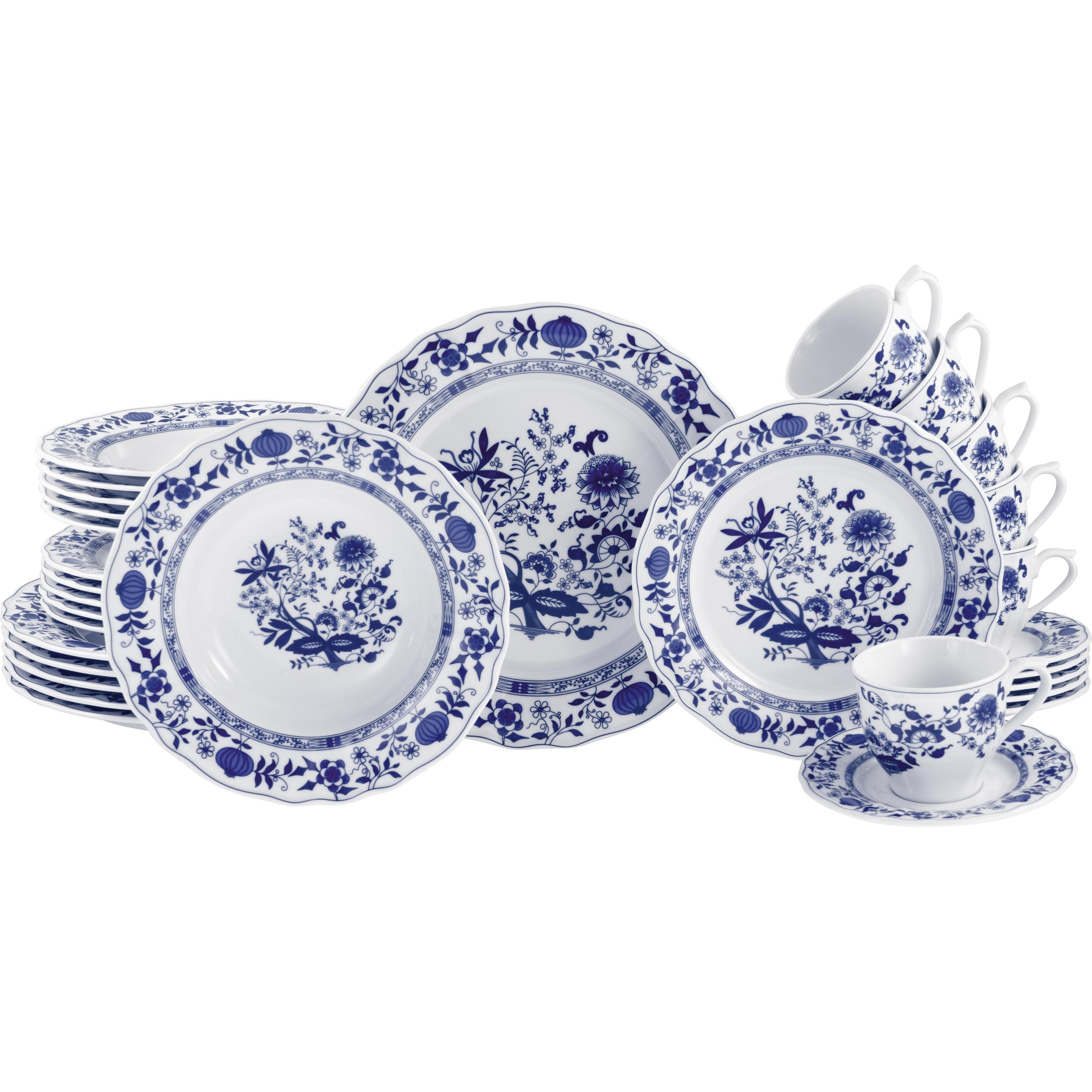 CreaTable, Geschirrset, Flora (30 Stück)