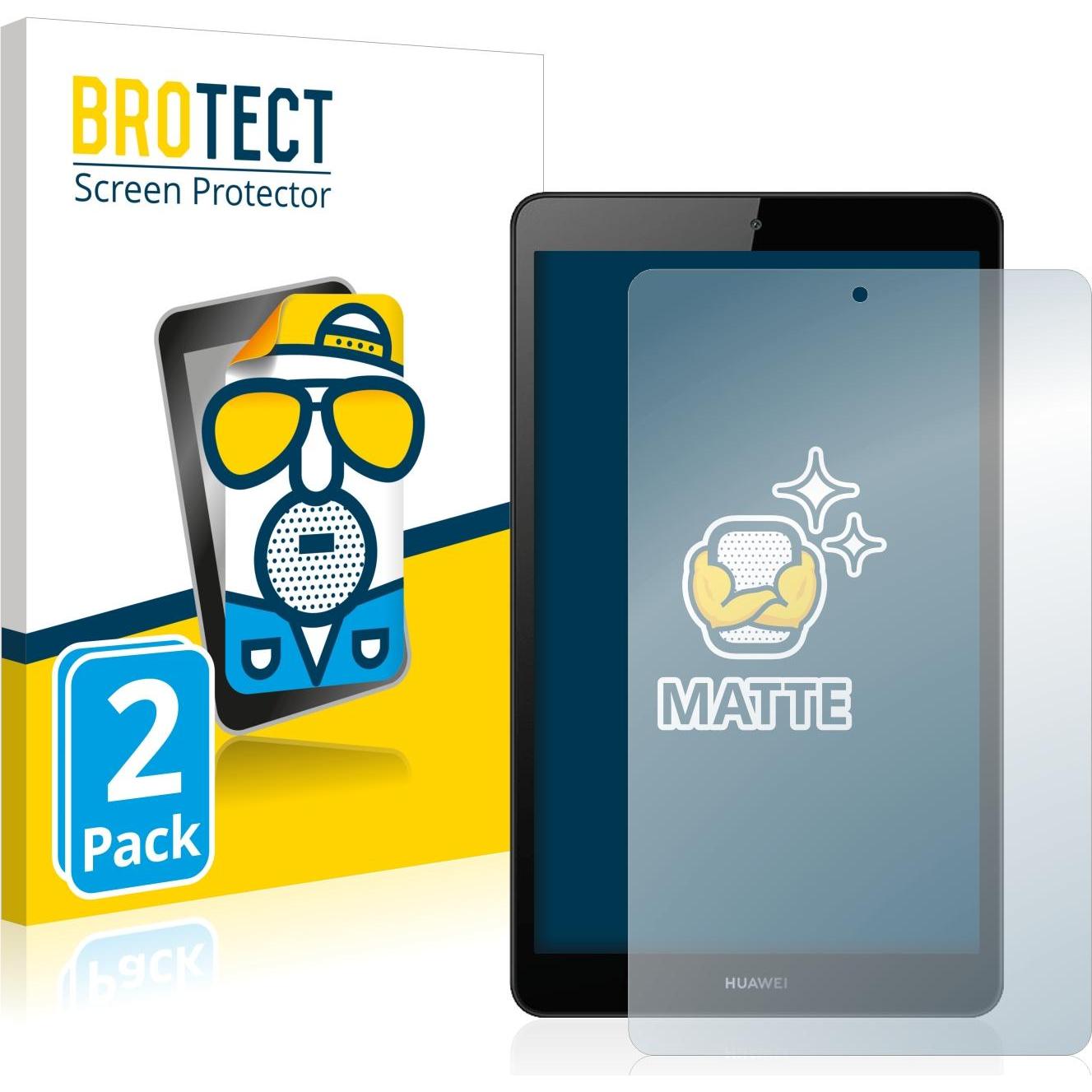 BROTECT Pellicola protettiva antiriflesso opaca (2 pz., Huawei MediaPad M5 Lite 8), Pellicola tablet