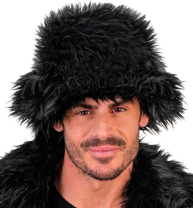 Produktbild Widmann Schwarzer Plüsch Anglerhut