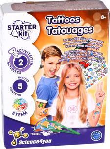 Set iniziale del tatuaggio scientifico