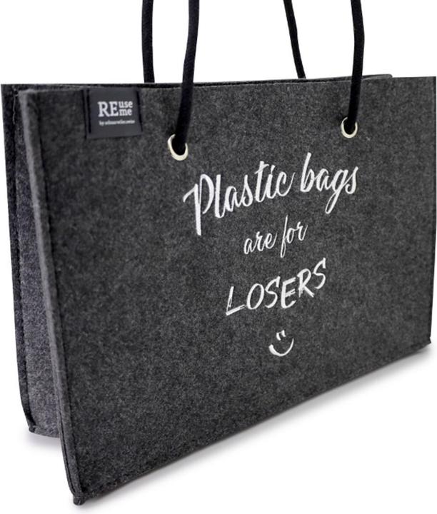 Actual product image ReUseMe Shopping Bag aus Loden