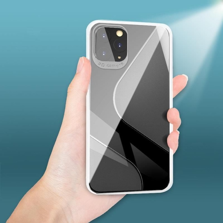 Productafbeelding Hurtel S-Case Flexibele Cover TPU Hoesje voor Huawei P Smart 2020 blauw (Huawei P Smart (2020))