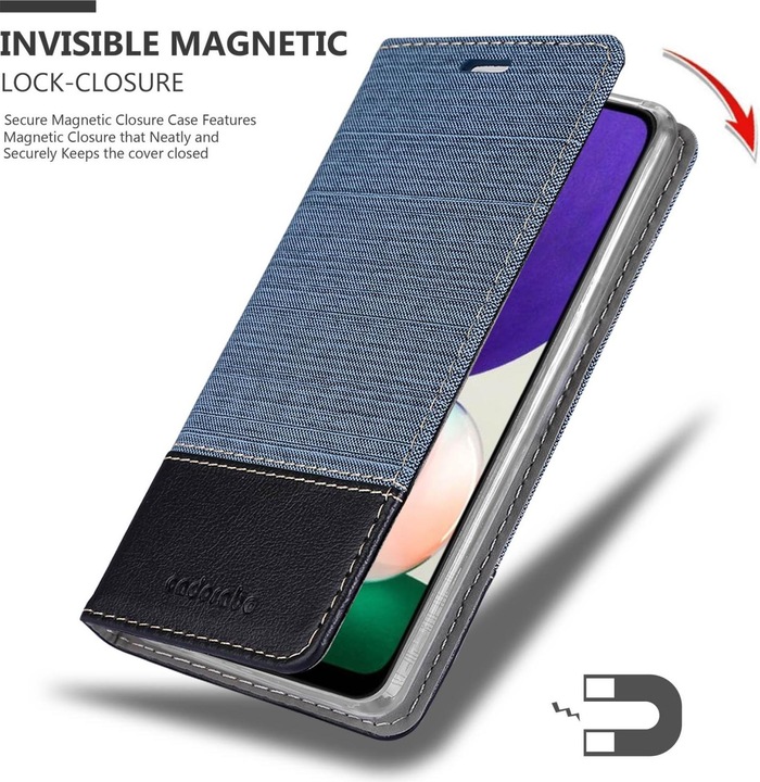 Actual product image Cadorabo Jeans Book Cover (Samsung Galaxy A22 5G)