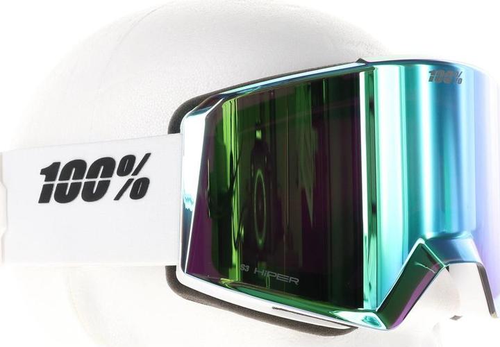 Image du produit 100% NORG HiPER Goggle White/Green