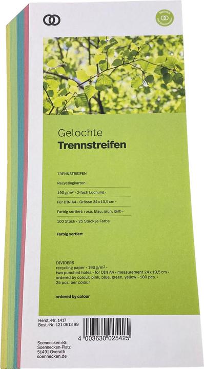 Blau, Gelb, Grün, Rosa