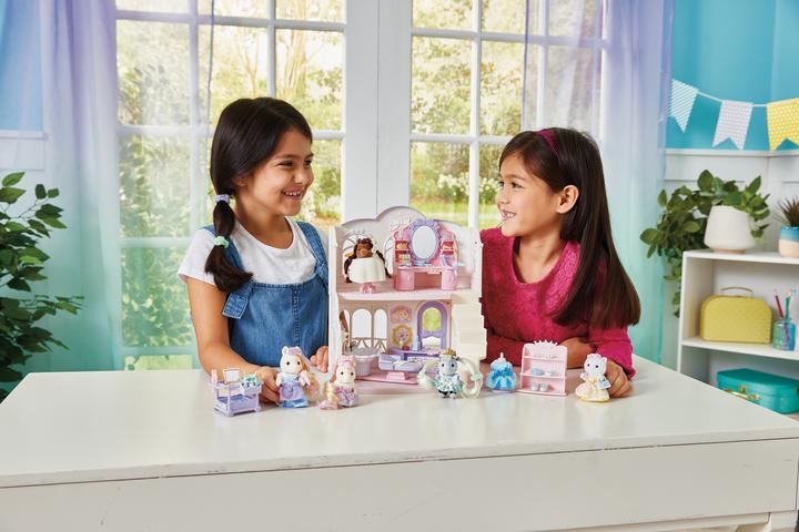 Image du produit Sylvanian Families Salon de coiffure Pony's Stylish Hair Salon