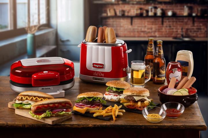 Actual product image Ariete 205 Hamburger device Party Time