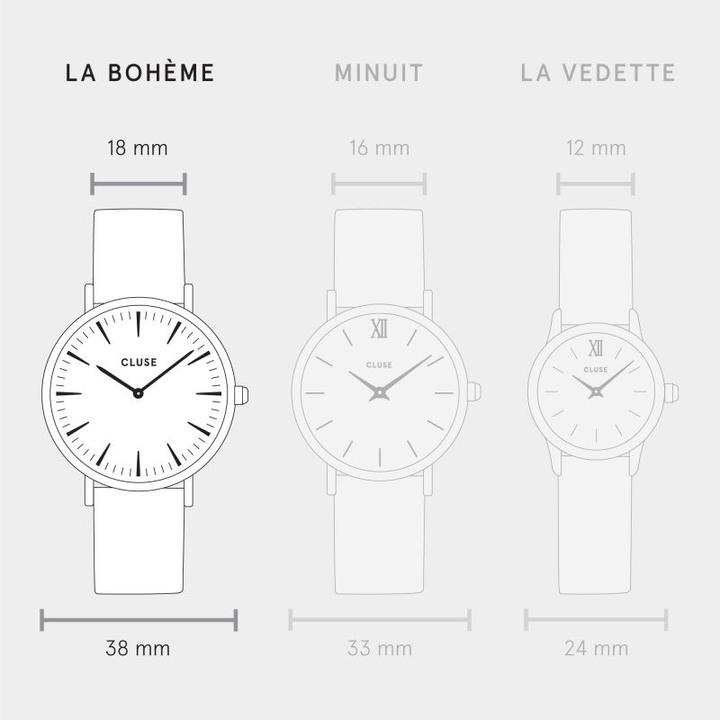 Produktbild Cluse La Bohème (Analoguhr, 38 mm)