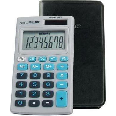 Milan, Zakrekenmachines, o skaičiuotuvas 161007 (Zonnecellen, Batterij)