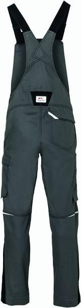 Produktbild Kübler Latzhose ICONIQ cotton anthrazit/schwarz Form 3140 Grösse 56 (56)