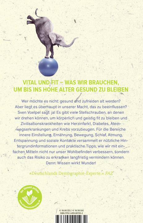 Produktbild Die Jungbrunnen-Formel (Deutsch, Sven Voelpel, 2020)