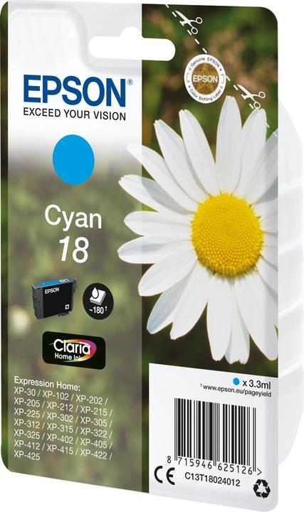 Image du produit Epson 18 Claria Home (C)