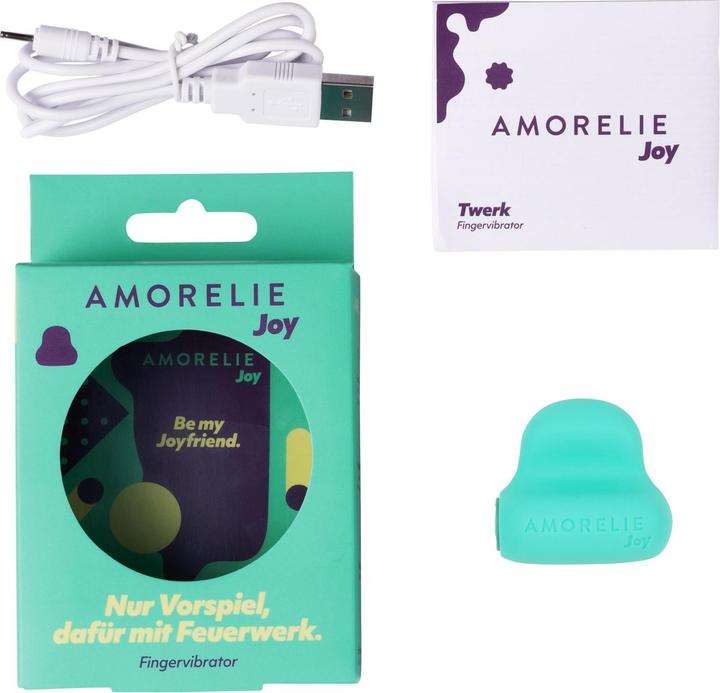 Produktbild Amorelie Fingervibrator «Twerk» Türkis