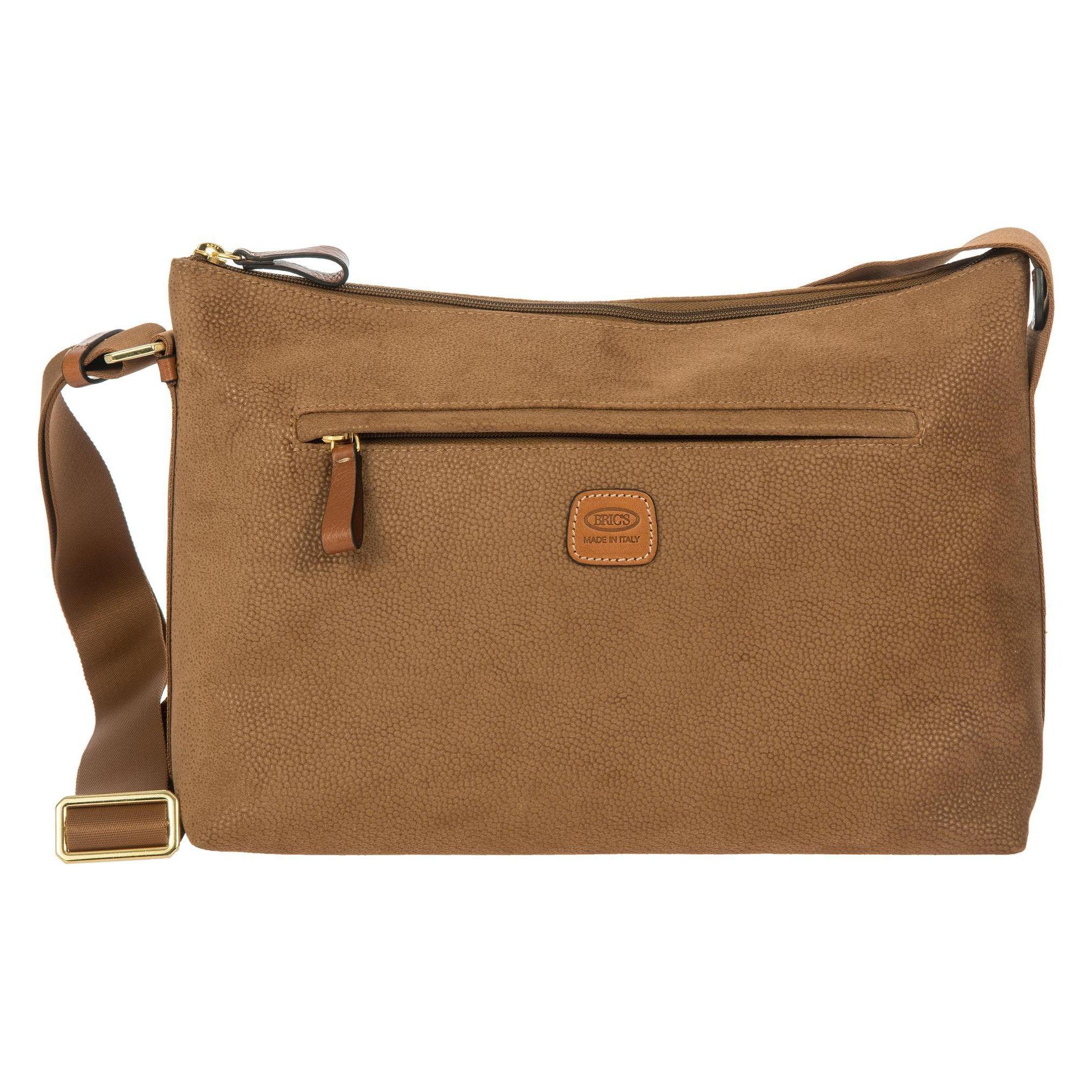 Brics, Damen, Handtasche, Life Marta Umhängetasche 34 Cm, Braun