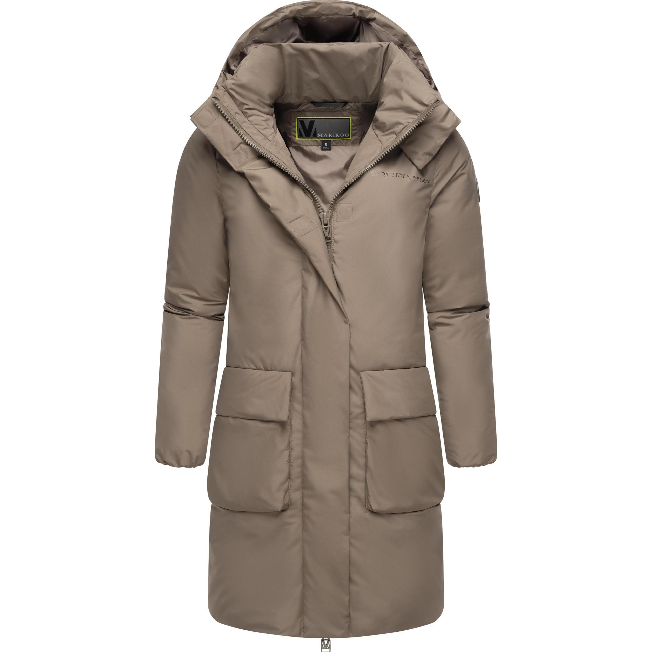 Marikoo, Damen, Jacke, Nanami 16 (S), Braun, S
