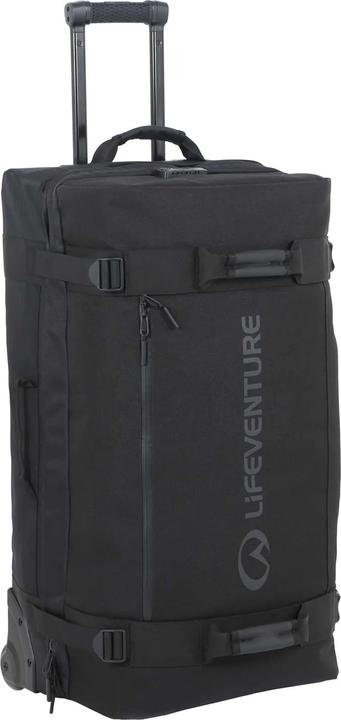 Lifeventure Expedition Clamshell Duffle, 110 Litre Rigid-Base, Black (Additional padding)